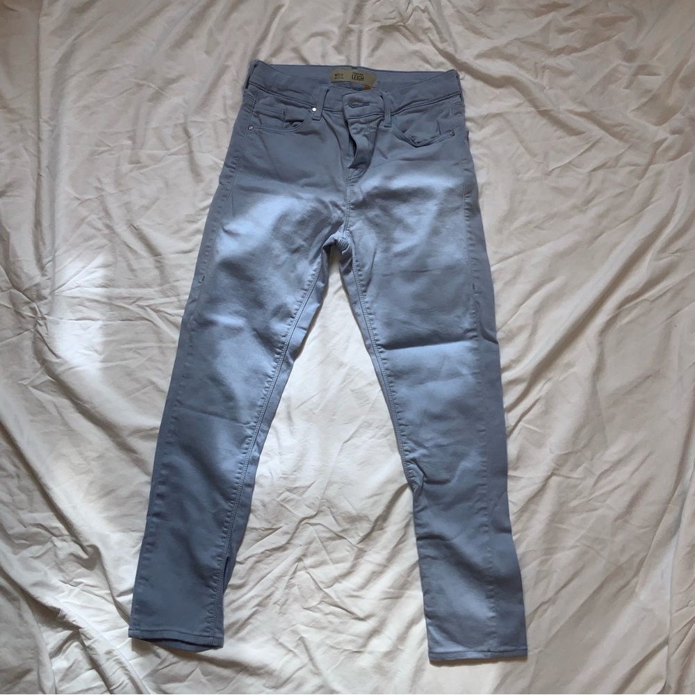 Topshop Leigh baby blue jeans (NWOT) Sz 25